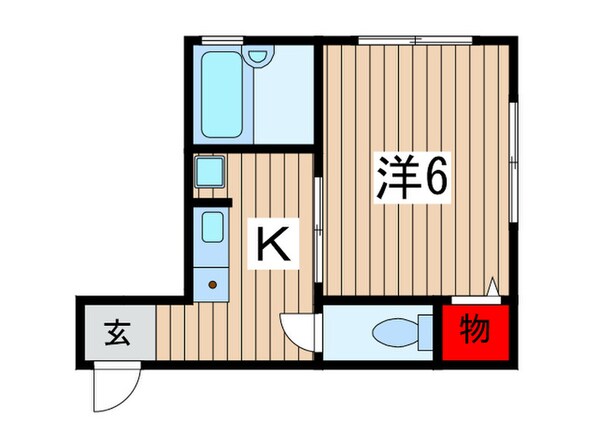 グリ－ンパ－クの物件間取画像